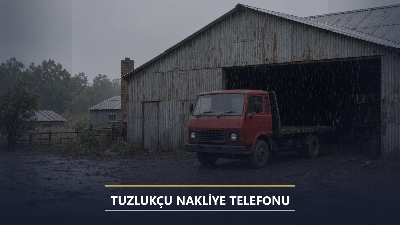 Tuzlukçu Nakliye Telefonu